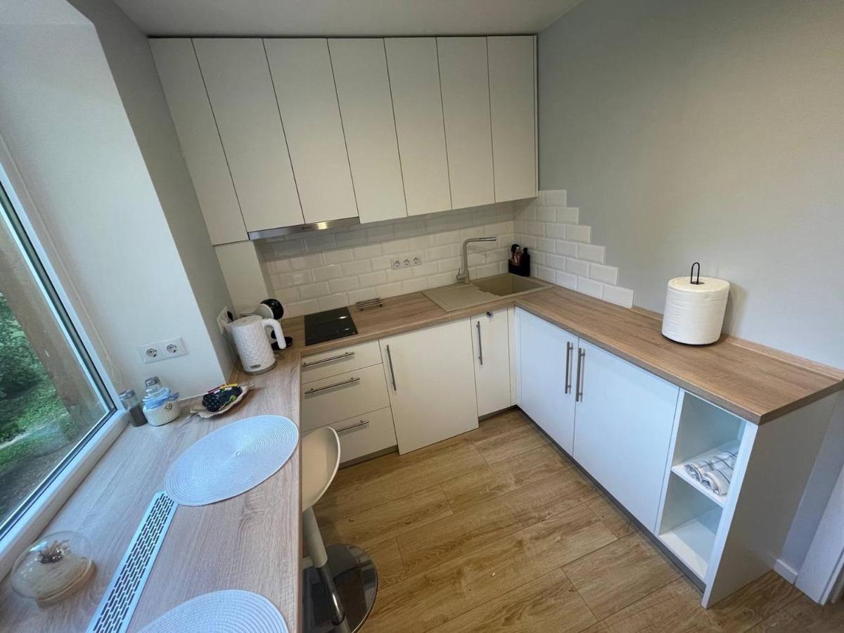 Modern 1Br Haven Near Two Parks Lejlighed Riga Eksteriør billede